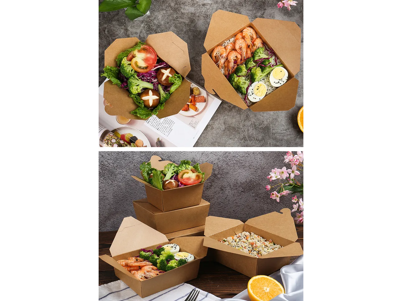 Kraft Brown Deli Food Box Range