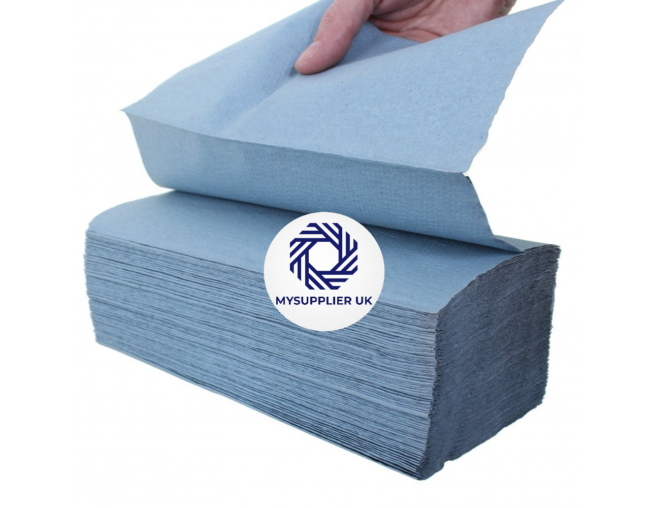 BUNDLE OFFER - FREE DELIVERY - Blue - V-Fold -Paper Hand Towels