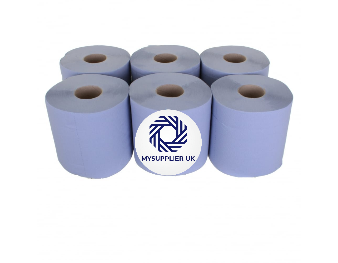 BUNDLE OFFER - Value 2 Ply Blue Centrefeed Rolls